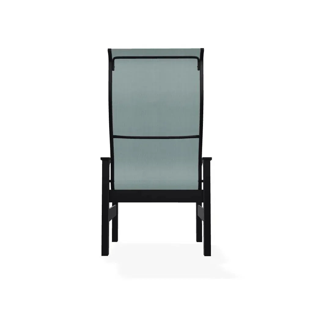 Telescope Leeward Sling Round Outdoor Dining Set 5PC