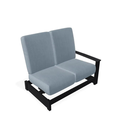 Leeward Deep Seat Left Two-Seat Sectional With Motion