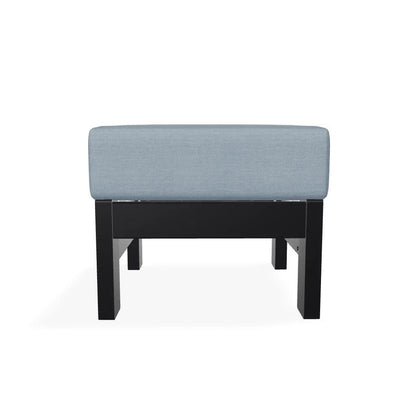 Telescope Leeward Deep Seat Cushion Outdoor Ottoman With 2 Outdoor Ottoman Clips