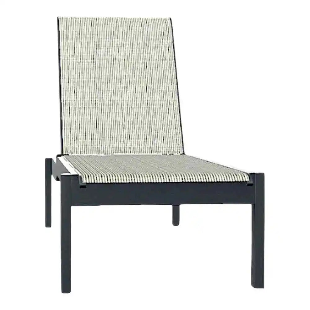 Leeward MGP Sling Long Stacking Armless with Wheels