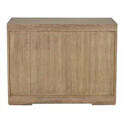 Lego Wood Washed Walnut Sideboard 3 Drawers - LOOMLAN - Noir - Sideboards