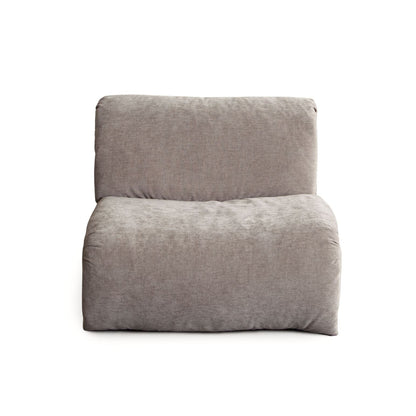 Diamond Sofa Leigh Dove Nature Fabric Armless Chair