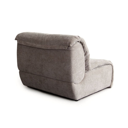 Diamond Sofa Leigh Dove Nature Fabric Armless Chair