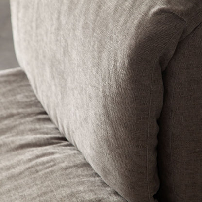 Diamond Sofa Leigh Dove Nature Fabric Armless Chair
