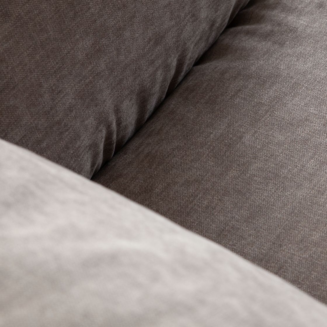 Diamond Sofa Leigh Dove Nature Fabric Armless Sectional 5PC