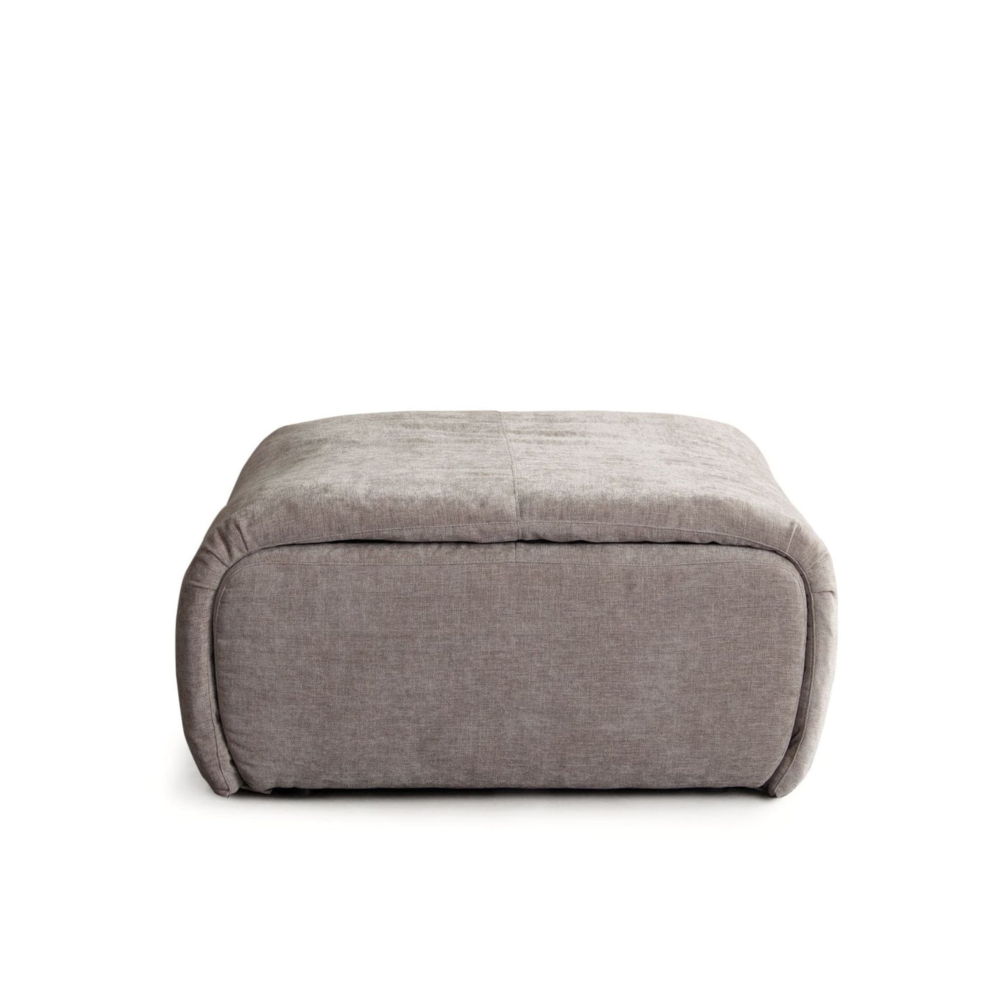 Diamond Sofa Leigh Dove Nature Fabric Square Ottoman