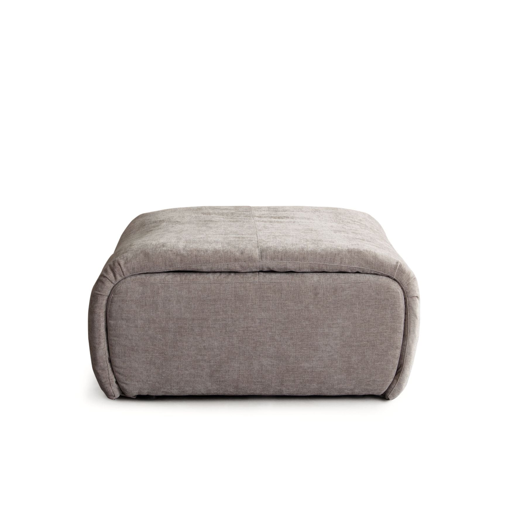 Diamond Sofa Leigh Dove Nature Fabric Square Ottoman