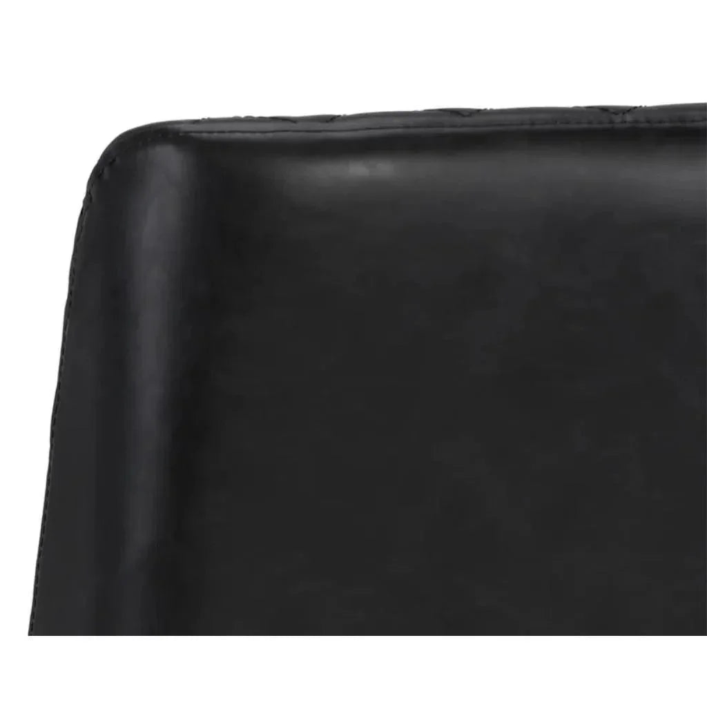 Leighland Leather Armless Dining Chair 2PC - LOOMLAN - SUNPAN - Dining Chairs