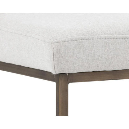 Leighland Leather Armless Dining Chair 2PC - LOOMLAN - SUNPAN - Dining Chairs