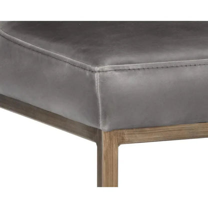 Leighland Leather Armless Dining Chair 2PC - LOOMLAN - SUNPAN - Dining Chairs