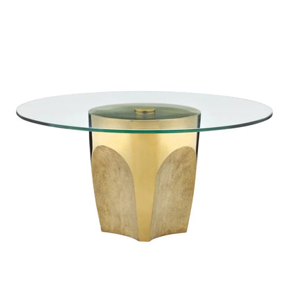 Lemy Modern Glass Steel Design Cocktail Table