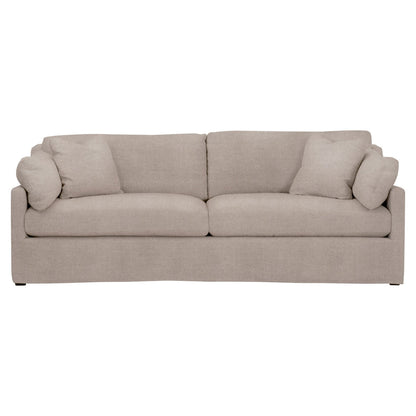95" Lena Performance Fabric Slope Arm Sofa