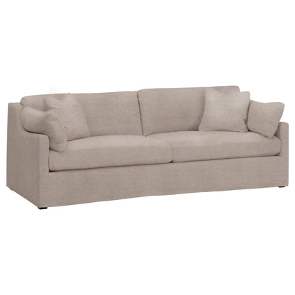 95" Lena Performance Fabric Slope Arm Sofa