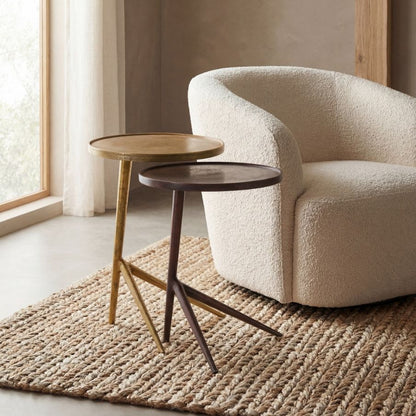 Urbia Leo Aluminum Nesting End Table