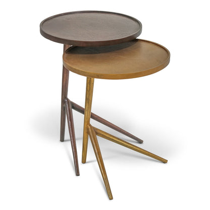 Urbia Leo Aluminum Nesting End Table