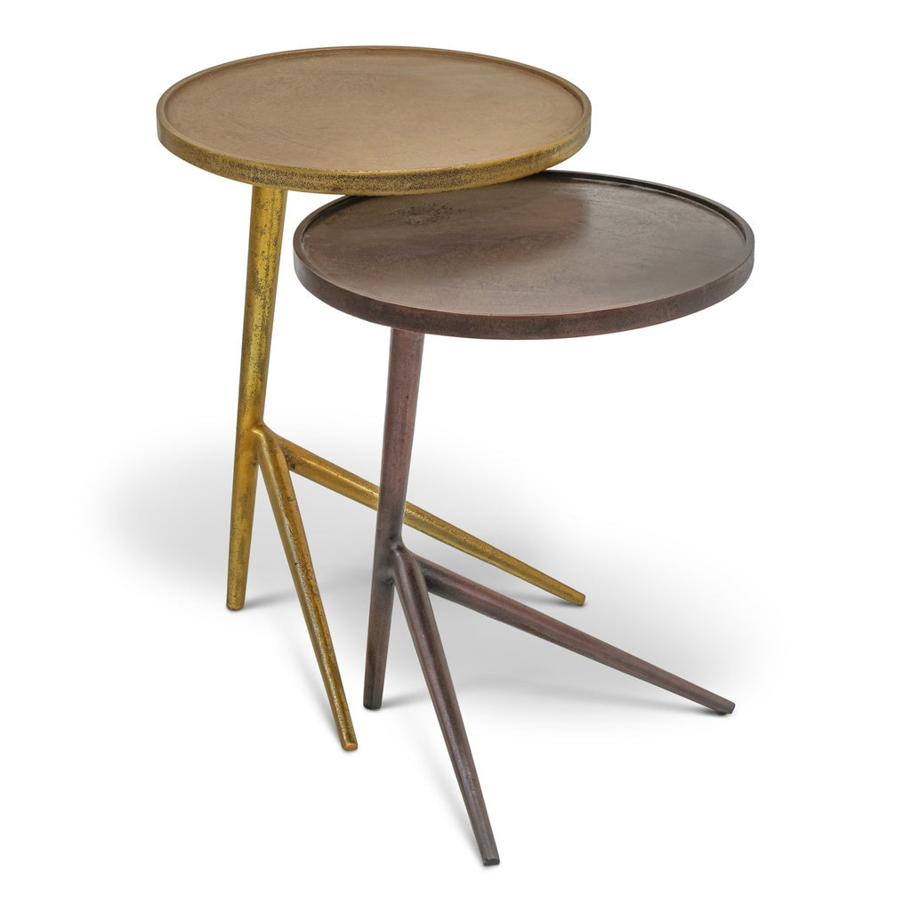 Urbia Leo Aluminum Nesting End Table