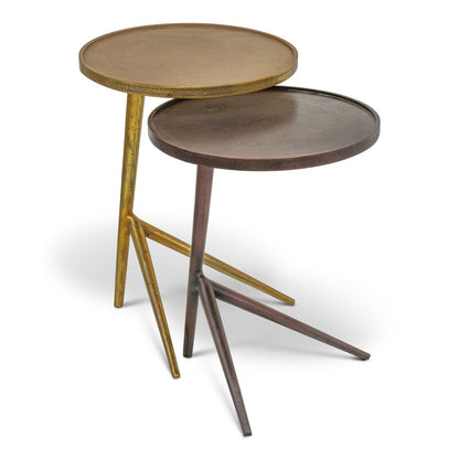 Urbia Leo Aluminum Nesting End Table