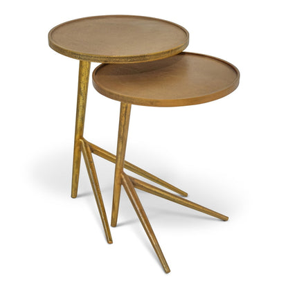 Urbia Leo Aluminum Nesting End Table