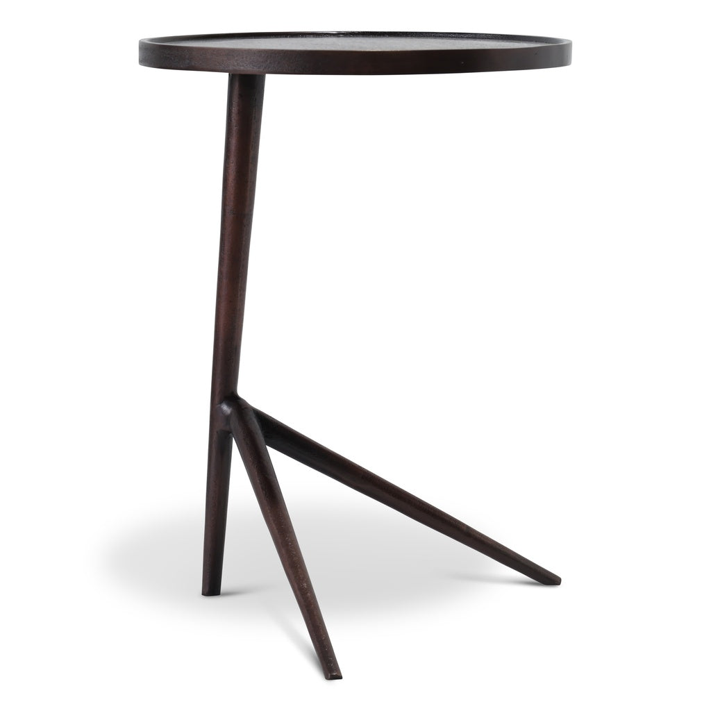 Urbia Leo Aluminum Round End Table