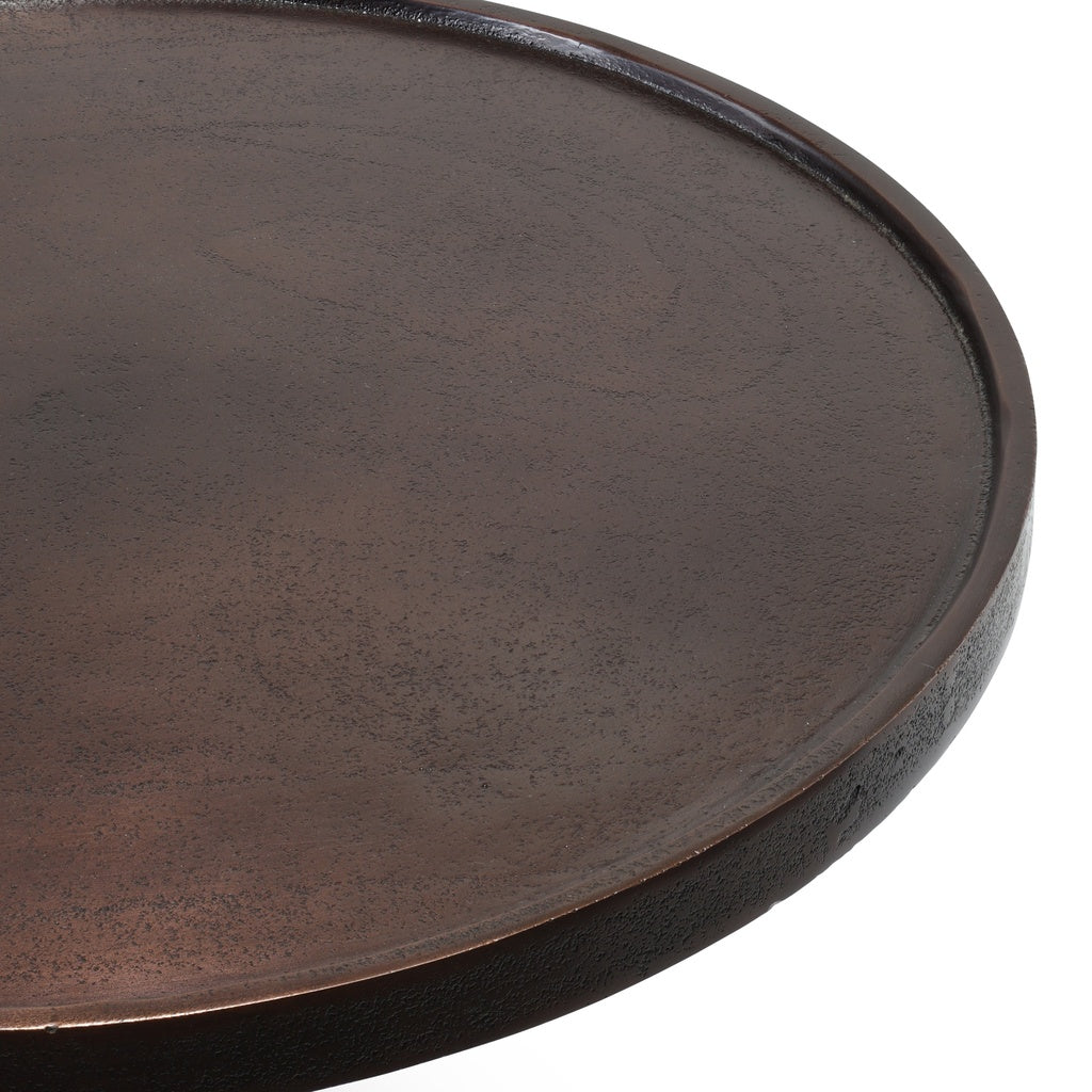 Urbia Leo Aluminum Round End Table