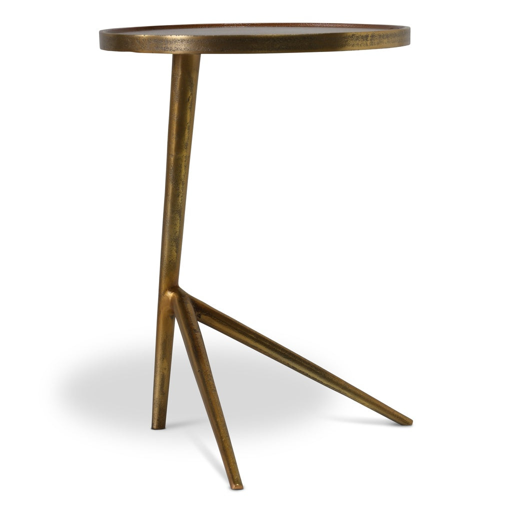 Urbia Leo Aluminum Round End Table