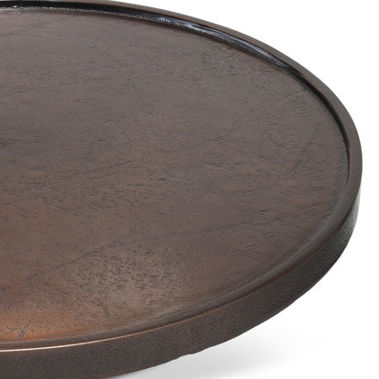 Urbia Leo Aluminum Round End Table