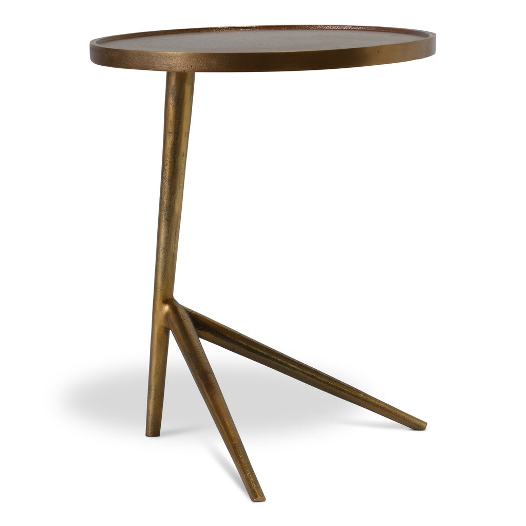 Urbia Leo Aluminum Round End Table