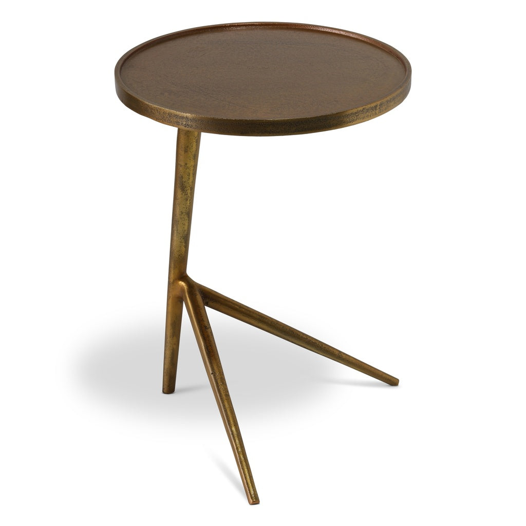 Urbia Leo Aluminum Round End Table