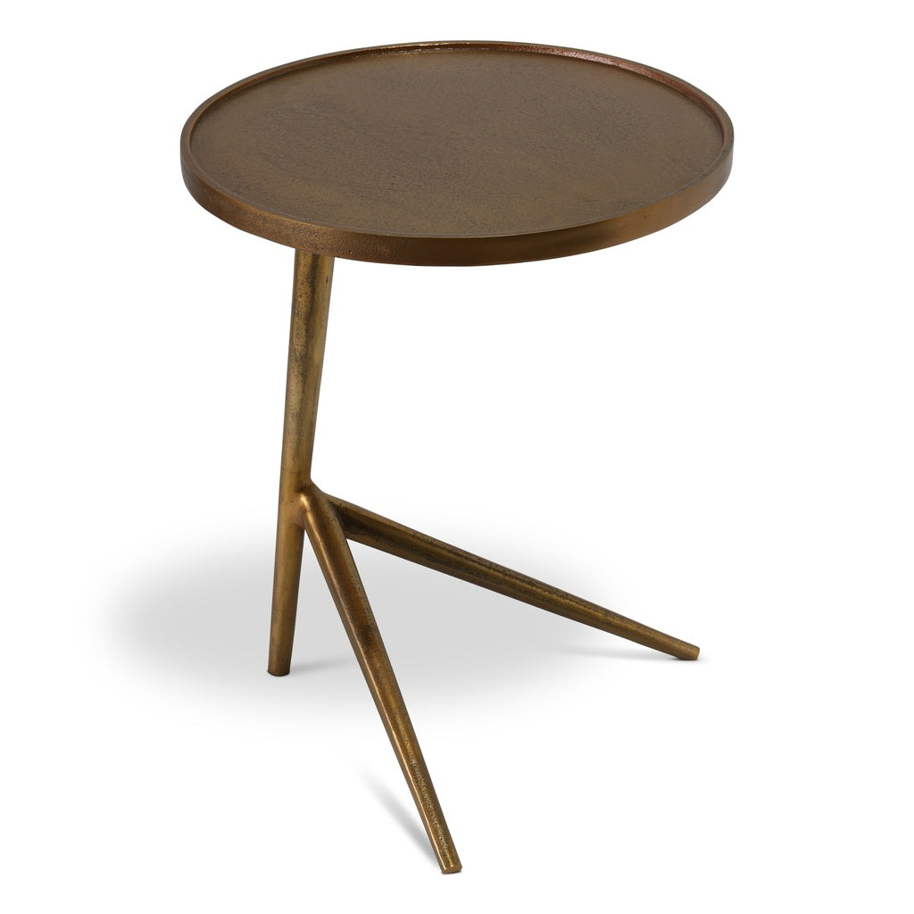 Urbia Leo Aluminum Round End Table