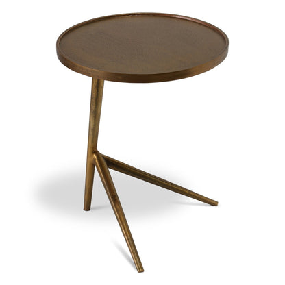 Urbia Leo Aluminum Round End Table