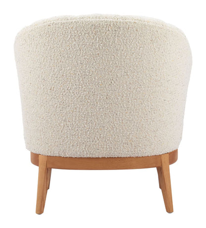 Zuo Modern Leque Textured Fabric Accent Chair