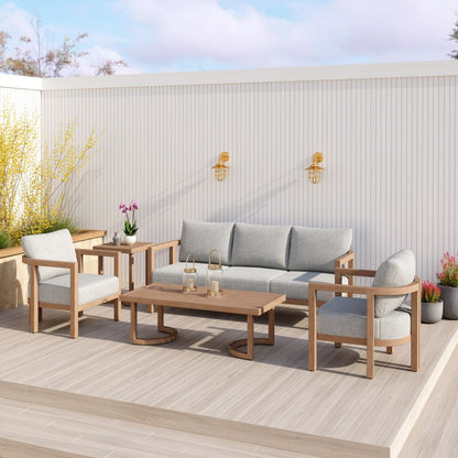 Zuo Modern Leto Aluminum Outdoor Coffee Table