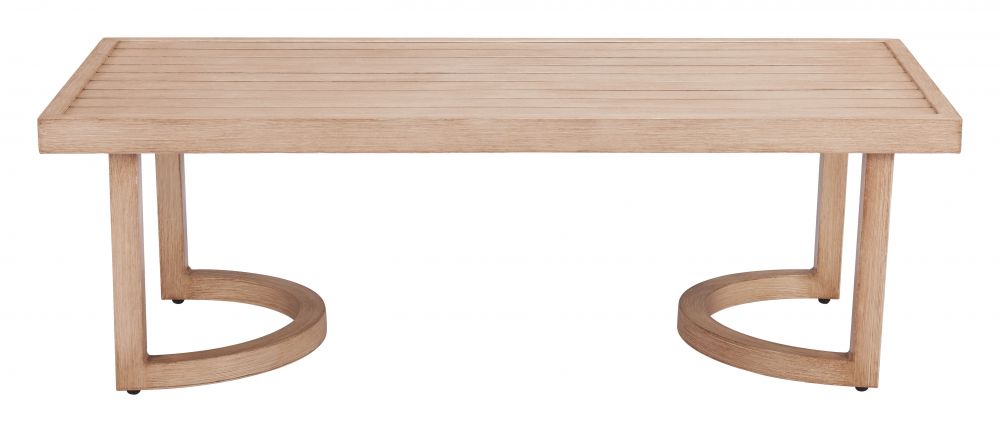 Zuo Modern Leto Aluminum Outdoor Coffee Table