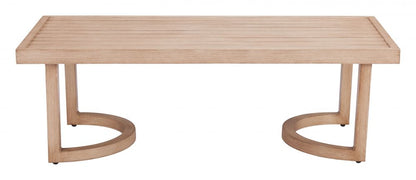 Zuo Modern Leto Aluminum Outdoor Coffee Table