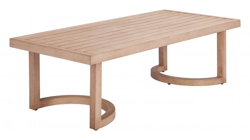 Zuo Modern Leto Aluminum Outdoor Coffee Table