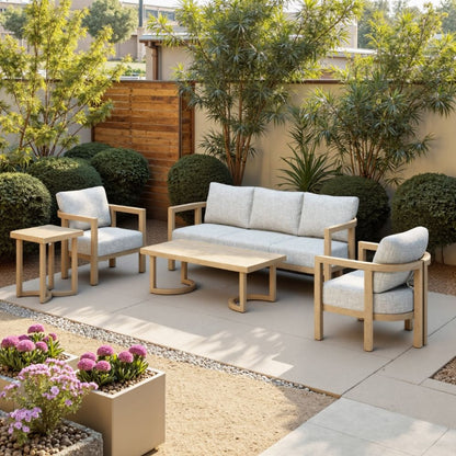 Zuo Modern Leto Olefin Fabric Outdoor Armchair