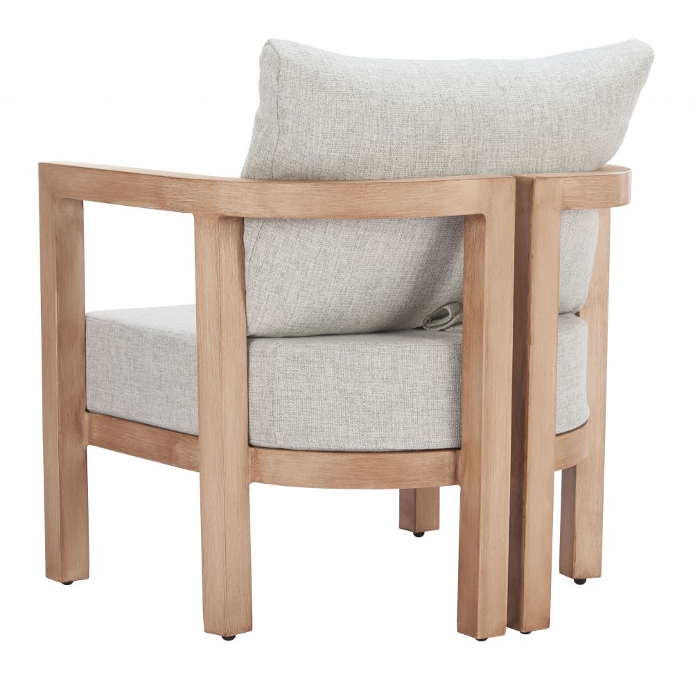 Zuo Modern Leto Olefin Fabric Outdoor Armchair