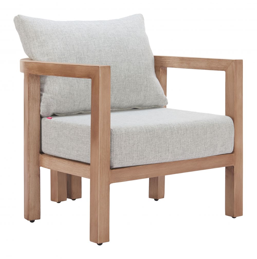 Zuo Modern Leto Olefin Fabric Outdoor Armchair