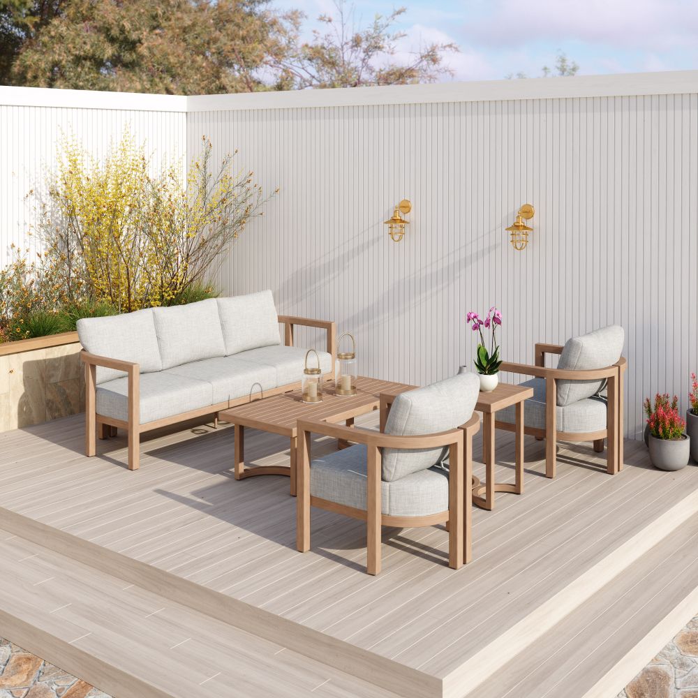 Zuo Modern Leto Olefin Fabric Outdoor Sofa