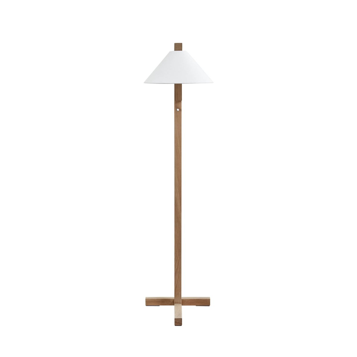 LH Home Letta Wooden Standing Floor Lamp