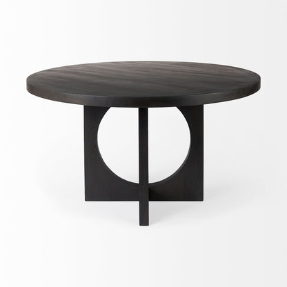 Mercana Liesl Wooden Round Dining Table