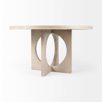 Mercana Liesl Wooden Round Dining Table