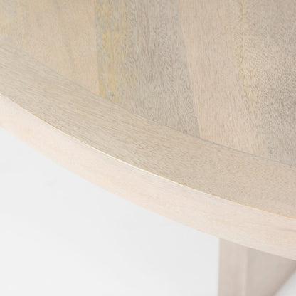 Mercana Liesl Wooden Round Dining Table