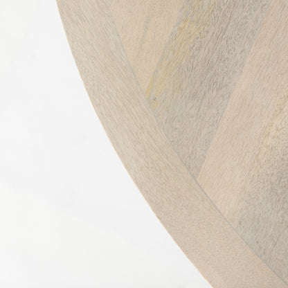 Mercana Liesl Wooden Round Dining Table