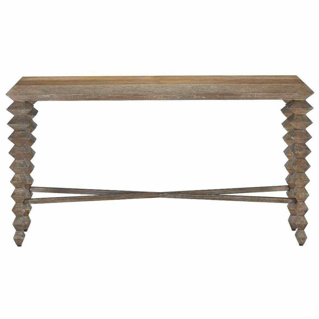 Light Pepper Saranya Light Pepper Console Table Console Tables Sideboards and Things By Currey & Co