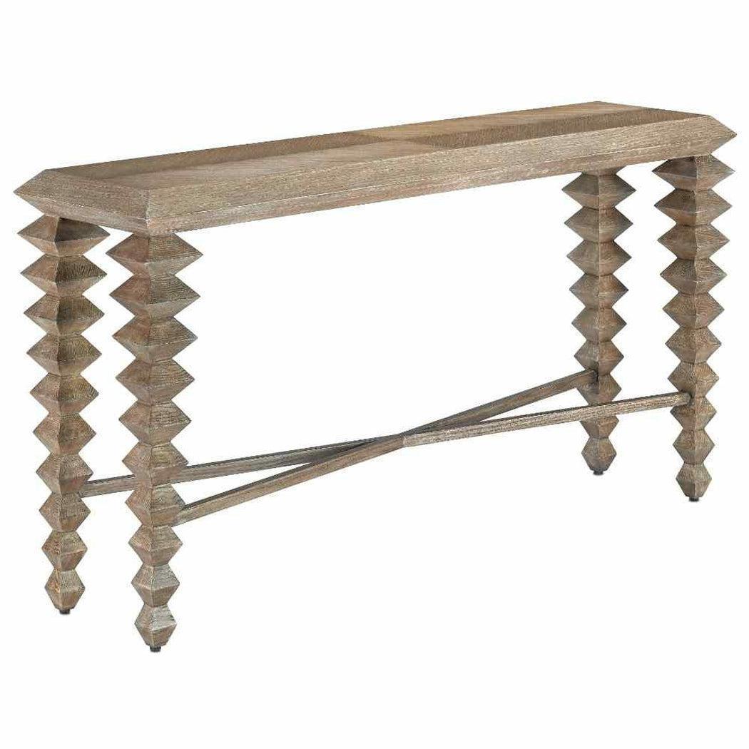 Light Pepper Saranya Light Pepper Console Table Console Tables Sideboards and Things By Currey & Co