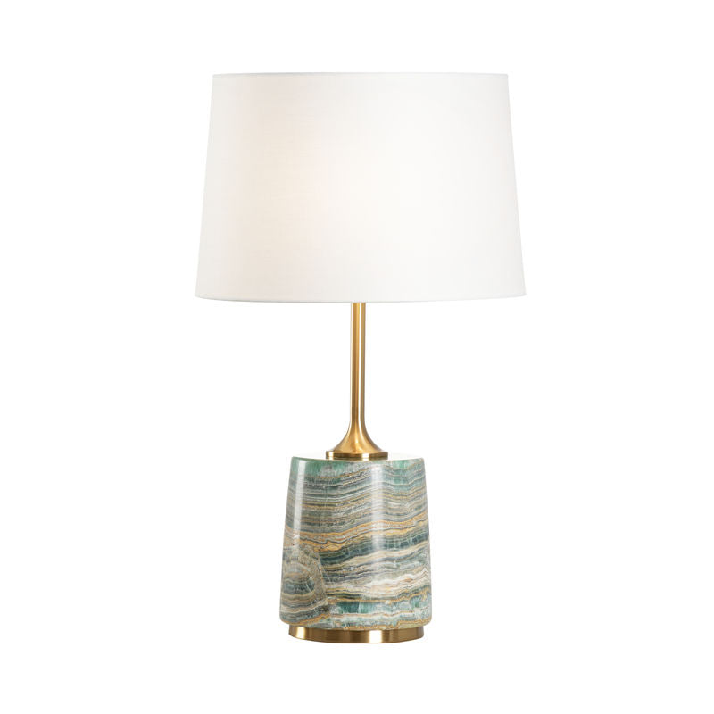 Liguria Marble Made Table Lamp-Table Lamps-Wildwood-LOOMLAN