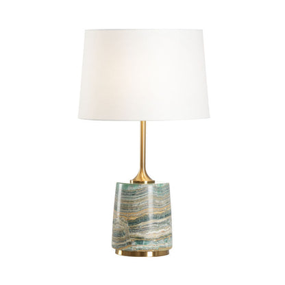 Liguria Marble Made Table Lamp-Table Lamps-Wildwood-LOOMLAN