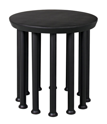 Lila Side Table, MTB-Side Tables-Noir-Sideboards and Things