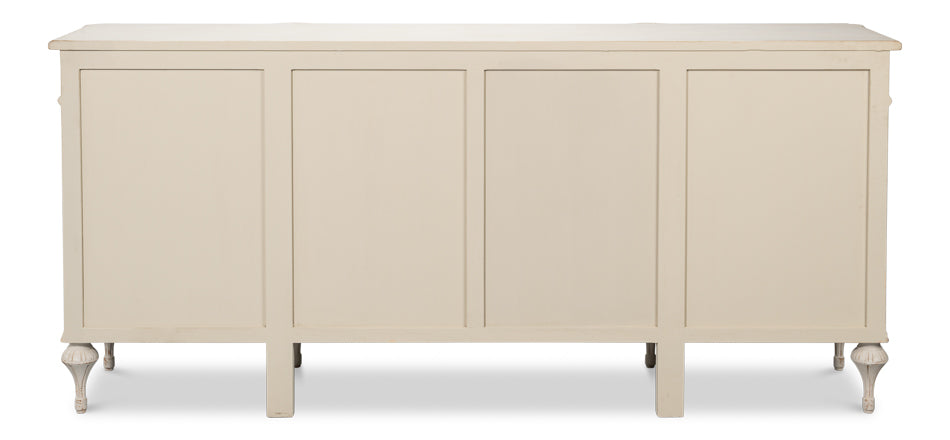 Sarreid Lilac Four Doors Wood Sideboard
